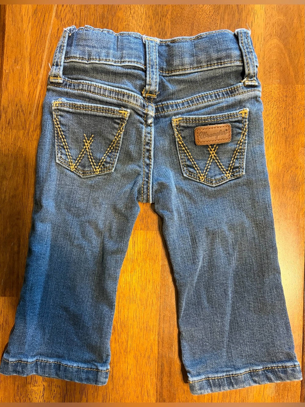 Wrangler Baby Boy 3-6mo Adjustable Waist Western Jeans